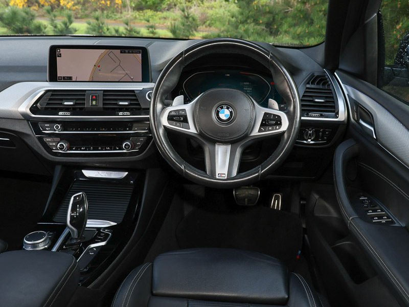 BMW X3 Xdrive20d Mht M Sport Step YC21DMR Black #5