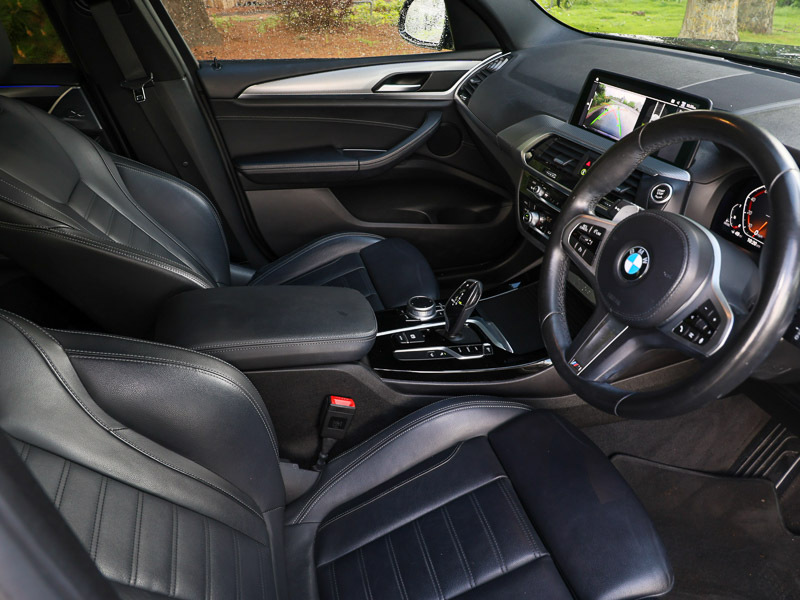 BMW X3 Xdrive20d Mht M Sport Step YC21DMR Black #6