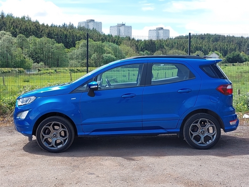 Ford Ecosport 1.0 Ecoboost 125 St-line NG72UVN Blue #4