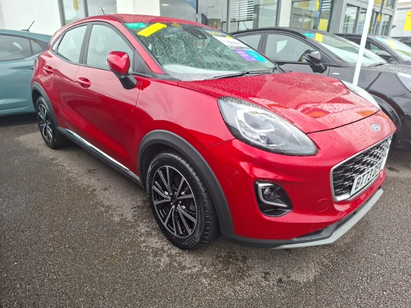Ford Puma 1.0 Ecoboost Hybrid Mhev Titanium Red