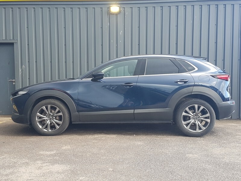 Mazda CX-30 2.0 E-skyactiv X Mhev Gt Sport SV22HNT Blue #4