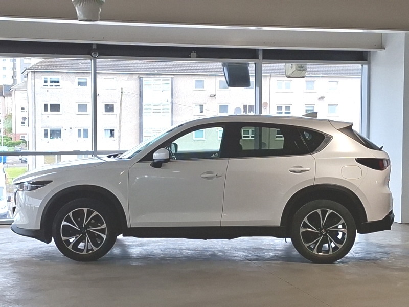 Mazda CX-5 2.0 E-skyactiv G Mhev Exclusive-line LS73EXG White #4