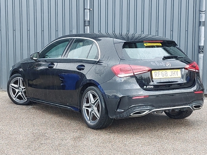 Mercedes-Benz A Class A200 Amg Line Executive RF68JHV Black #2