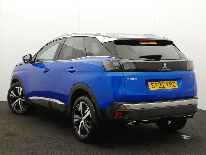 Peugeot 3008 1.2 Puretech Gt Eat8 SY22YPC Blue #2