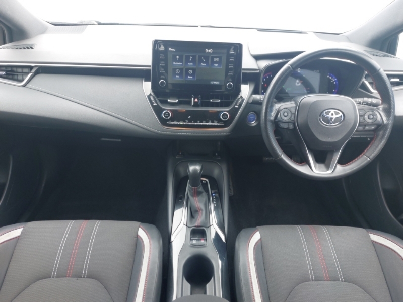 Toyota Corolla 1.8 Vvt-i Hybrid Gr Sport Cvt SJ70OFW Red #3