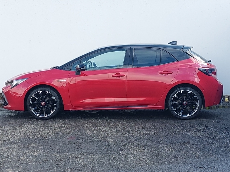 Toyota Corolla 1.8 Vvt-i Hybrid Gr Sport Cvt SJ70OFW Red #4