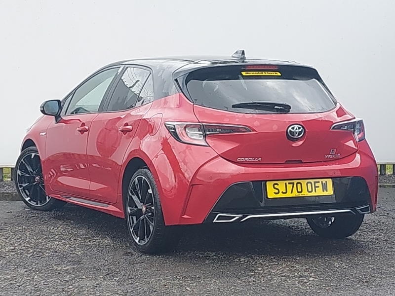 Toyota Corolla 1.8 Vvt-i Hybrid Gr Sport Cvt SJ70OFW Red #2