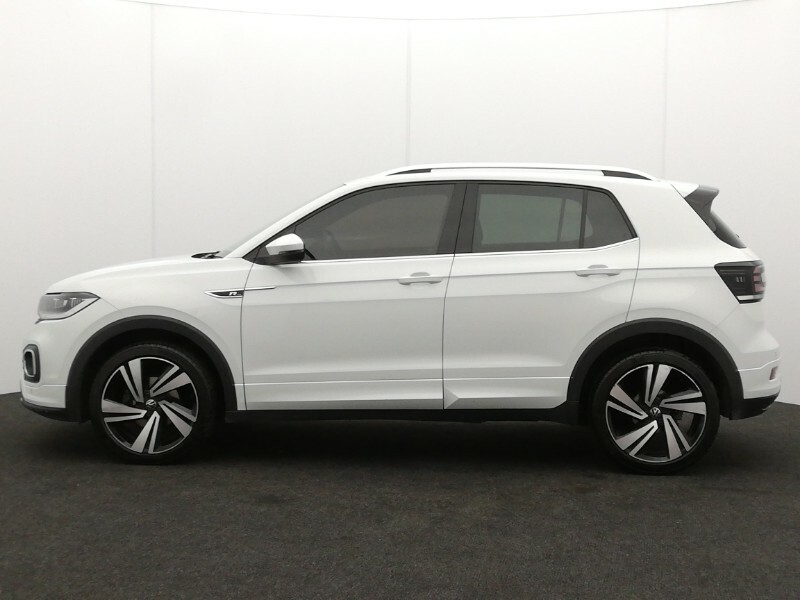 Volkswagen T-Cross 1.0 Tsi 110 R-line Dsg LP72NKL White #4