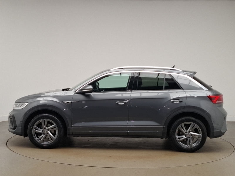 Volkswagen T-Roc 1.5 Tsi R-line SB22WFU Grey #4