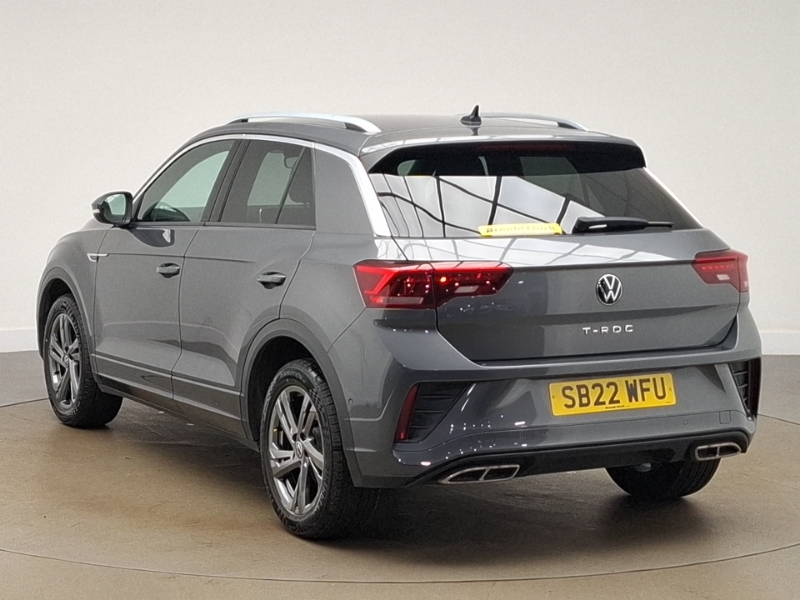 Volkswagen T-Roc 1.5 Tsi R-line SB22WFU Grey #2