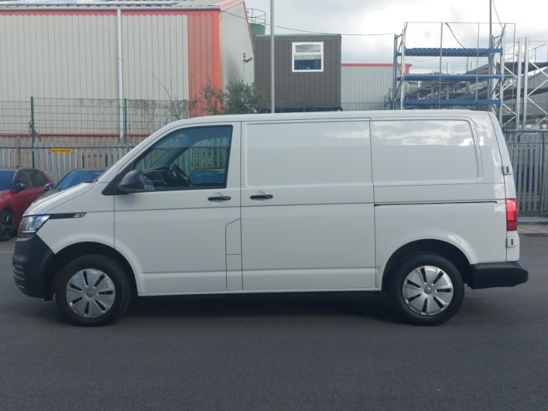 Volkswagen Transporter 2.0 Tdi 90 Startline Van YP72EKW White #4