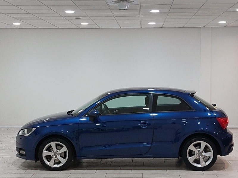Audi A1 1.6 Tdi Se SB65JHU Blue #4
