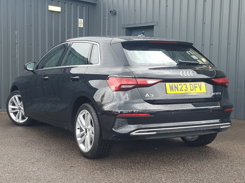 Audi A3 30 Tfsi Sport WN23DFV Black #2