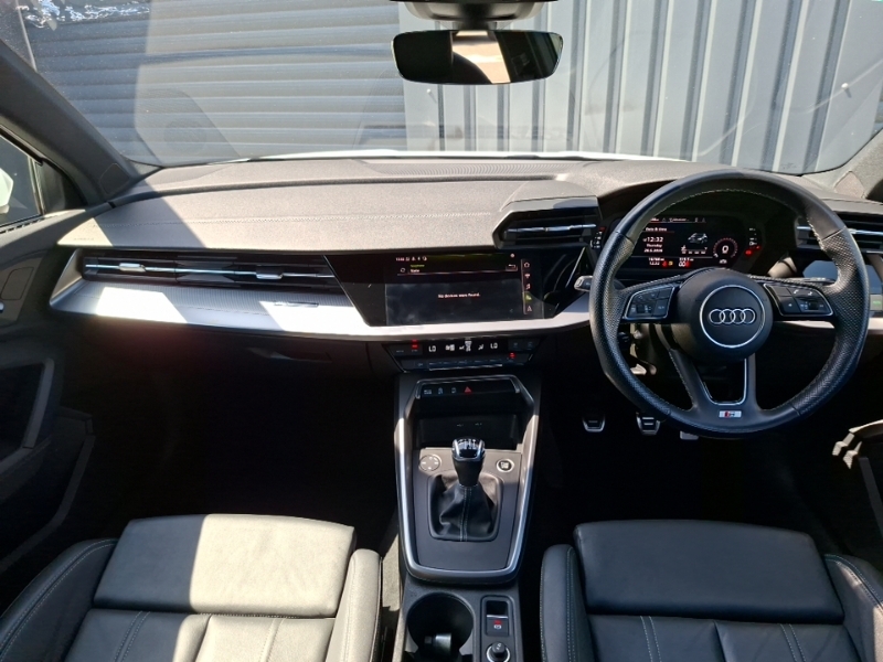 Audi A3 30 Tfsi S Line YS23NGO White #3