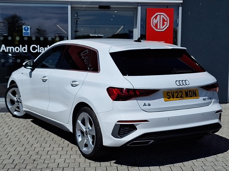 Audi A3 30 Tfsi S Line SV22WDN White #2