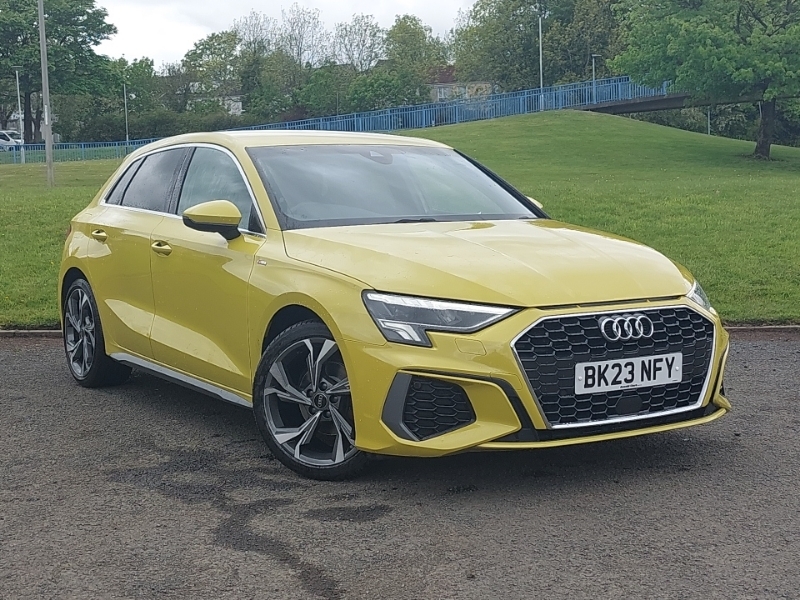 Audi A3 30 Tfsi S Line S Tronic Yellow