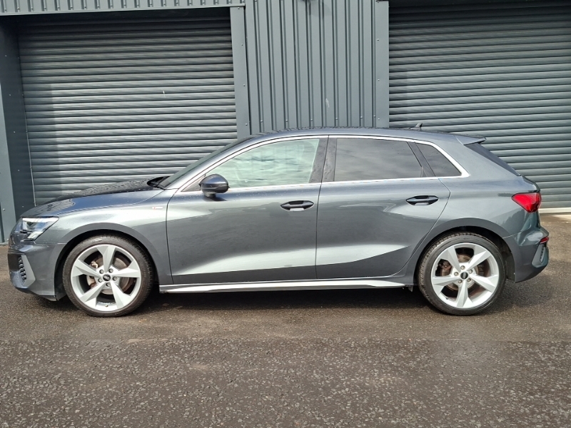 Audi A3 30 Tfsi S Line S Tronic EF72OXM Grey #4