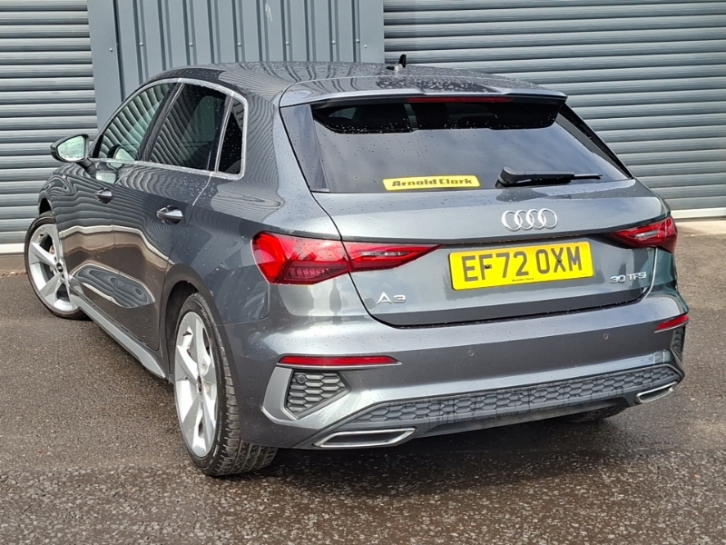 Audi A3 30 Tfsi S Line S Tronic EF72OXM Grey #2