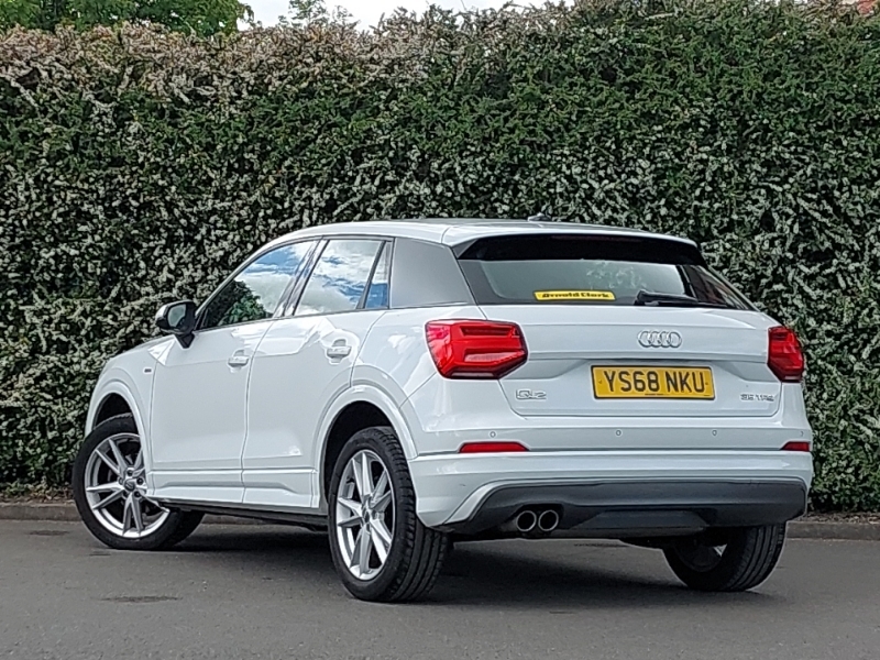Audi Q2 35 Tfsi S Line YS68NKU White #2