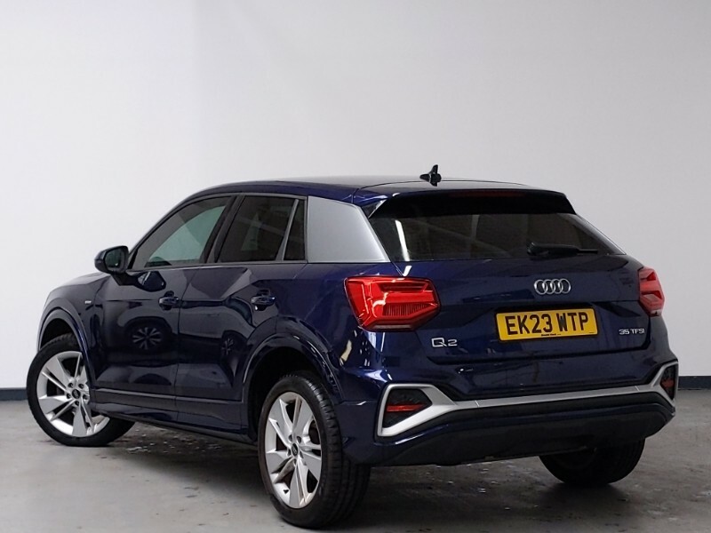 Audi Q2 35 Tfsi S Line S Tronic EK23WTP Blue #2