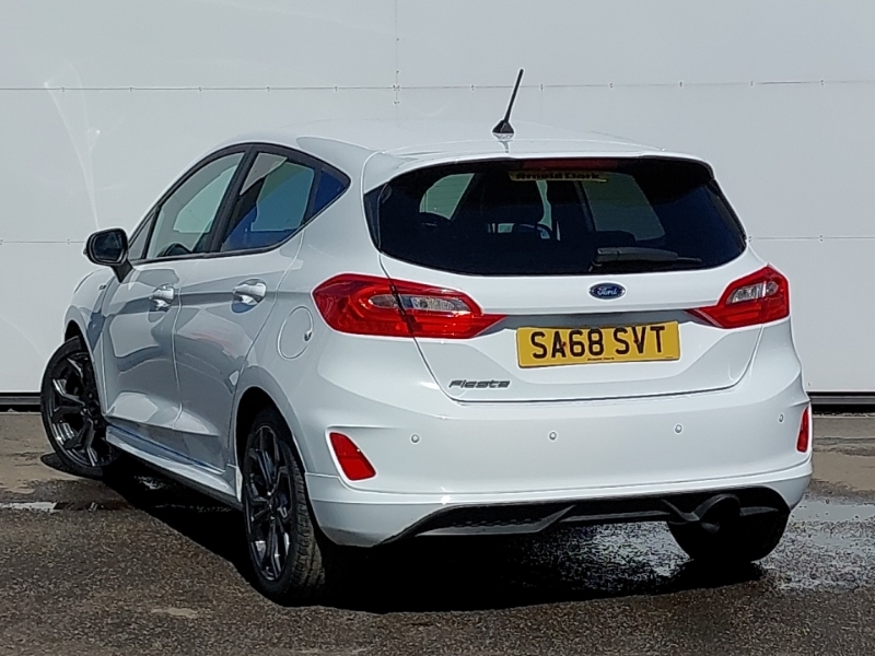 Ford Fiesta 1.0 Ecoboost St-line X SA68SVT White #2
