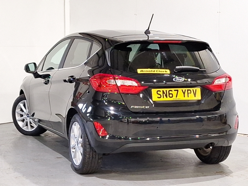 Ford Fiesta 1.0 Ecoboost 125 Titanium SN67YPV Black #2