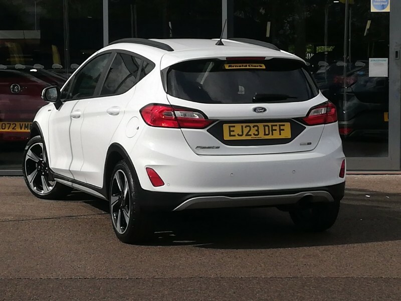 Ford Fiesta 1.0 Ecoboost Hybrid Mhev 125 Active EJ23DFF White #2