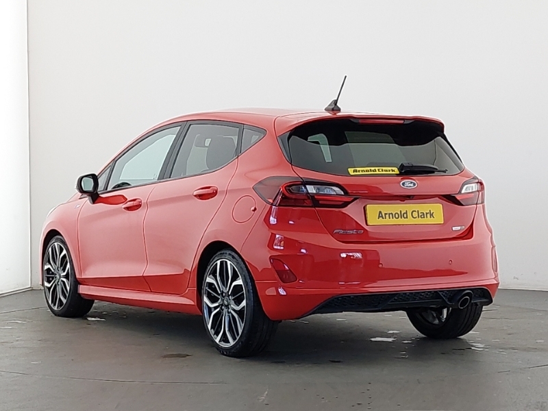 Ford Fiesta 1.0 Ecoboost Hybrid Mhev 125 St-line X PL72KYP Red #2