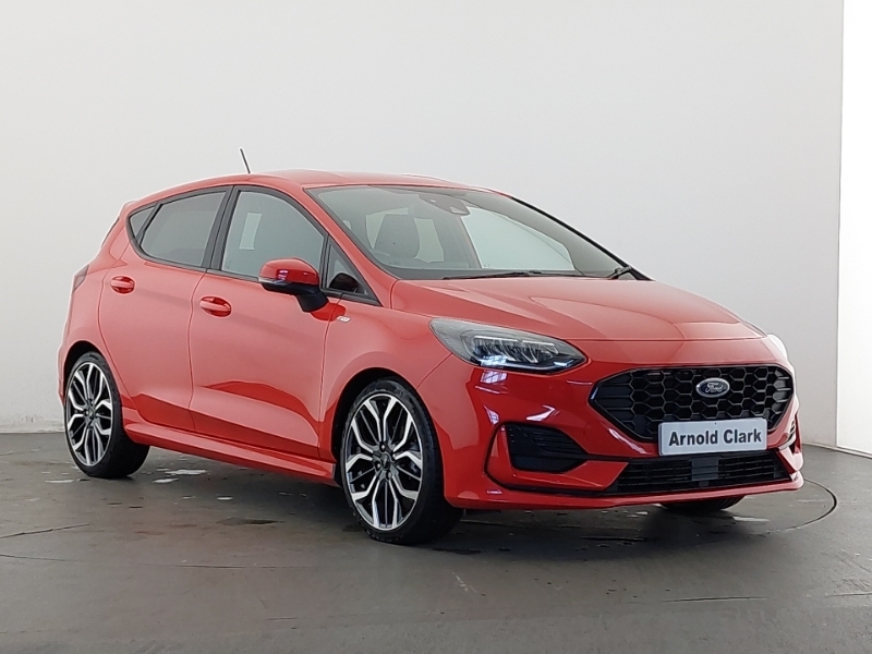 Ford Fiesta 1.0 Ecoboost Hybrid Mhev 125 St-line X Red