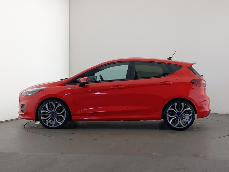 Ford Fiesta 1.0 Ecoboost Hybrid Mhev 125 St-line X PL72KYP Red #4