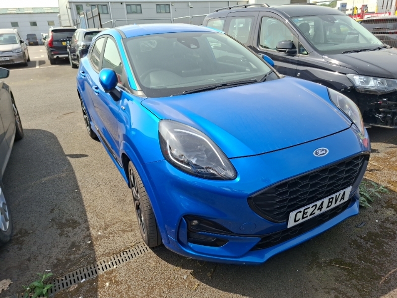 Ford Puma 1.0 Ecoboost Hybrid Mhev St-line X Blue