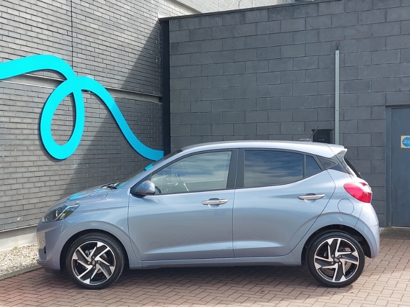 Hyundai I10 1.0 63 Premium Nav PK25UBC Blue #4