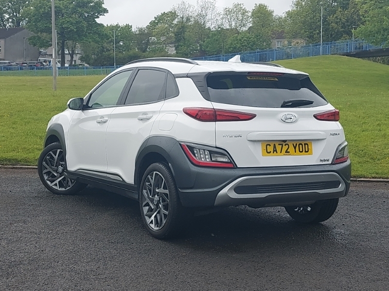Hyundai Kona 1.6 Gdi Hybrid Premium Dct White #2