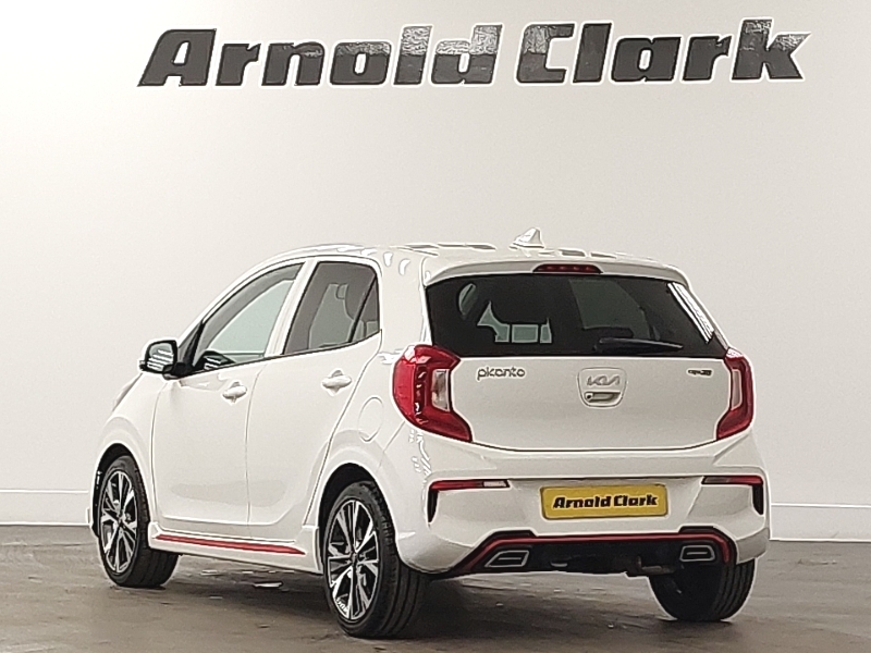 Kia Picanto 1.0 Gt-line 4 Seats SB23VNG White #2
