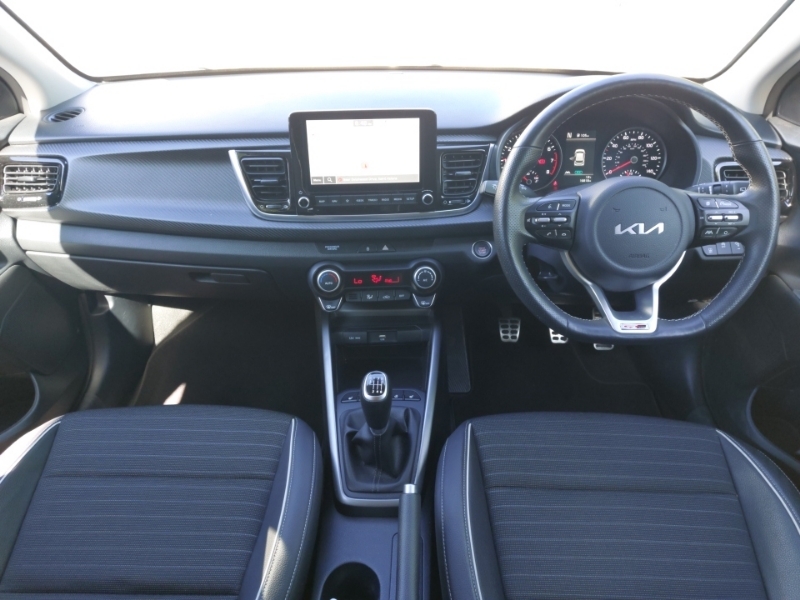 Kia RIO 1.0 T Gdi 48V 118 Gt-line S White #3