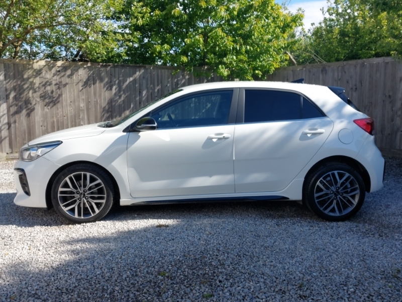 Kia RIO 1.0 T Gdi 48V 118 Gt-line S White #4