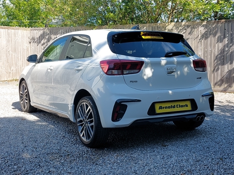 Kia RIO 1.0 T Gdi 48V 118 Gt-line S White #2