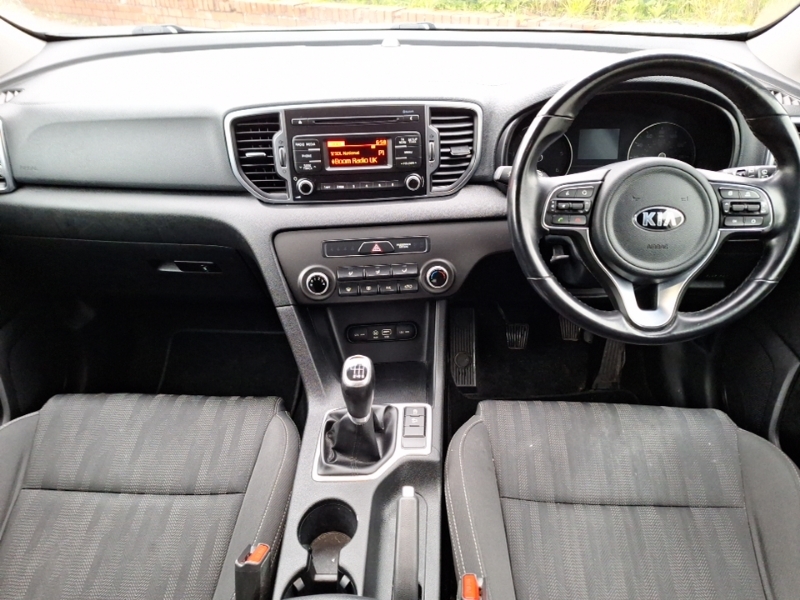 Kia Sportage 1.7 Crdi Isg 1 SA16TWJ White #3