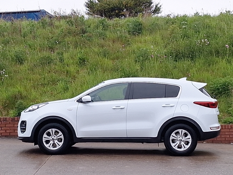 Kia Sportage 1.7 Crdi Isg 1 SA16TWJ White #4