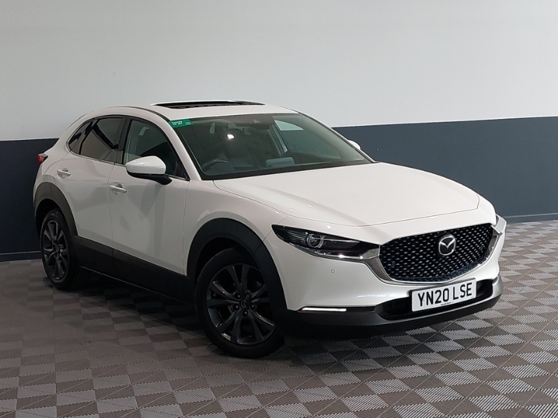 Mazda CX-30 2.0 Skyactiv-x Mhev Sport Lux White