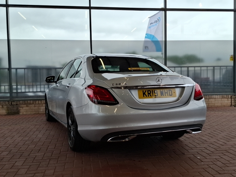 Mercedes-Benz C Class C220d Sport Premium Plus 9G-tronic KR19WHD Silver #2