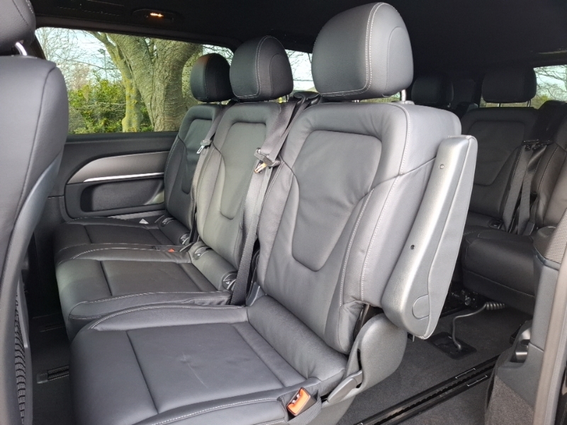 Mercedes-Benz V Class V300 D Premium Amg Line 9G-tronic Extra Long Black #6