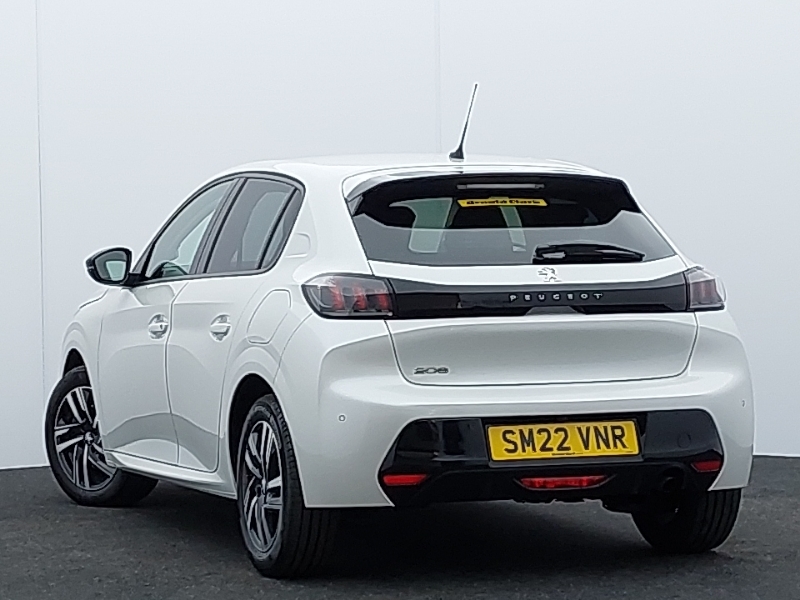 Peugeot 208 1.2 Puretech 100 Allure Premium SM22VNR White #2