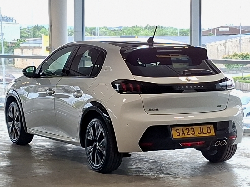 Peugeot 208 1.2 Puretech 130 Gt Eat8 SA23JLO White #2