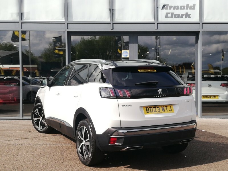 Peugeot 3008 1.5 Bluehdi Gt Eat8 BD23WTJ White #2
