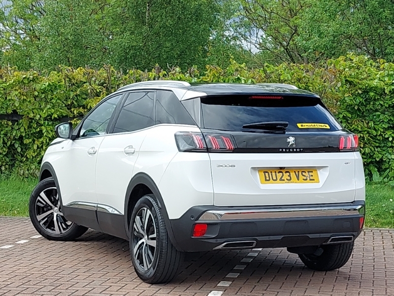 Peugeot 3008 1.2 Puretech Gt Eat8 DU23VSE White #2