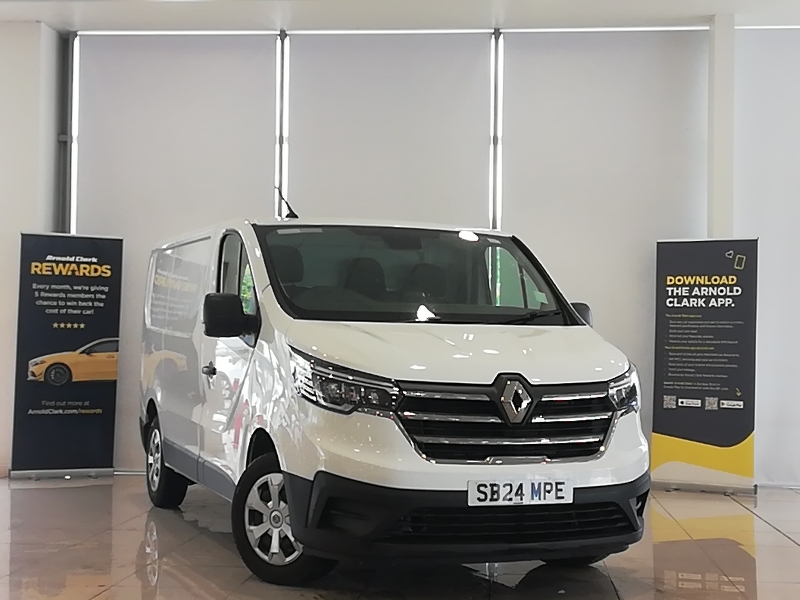 Renault Trafic Sl30 Blue Dci 130 Advance Van White