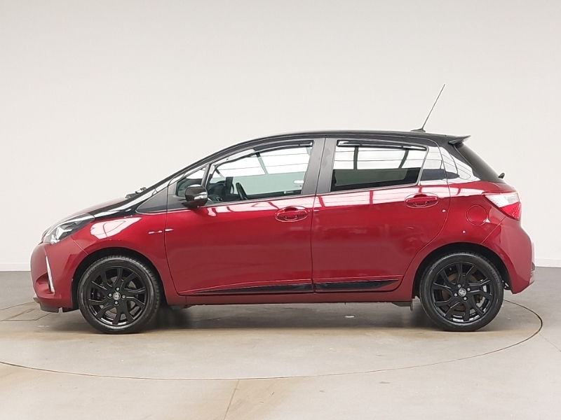 Toyota Yaris 1.5 Vvt-i Blue Bi-tone PL18WHA Red #4