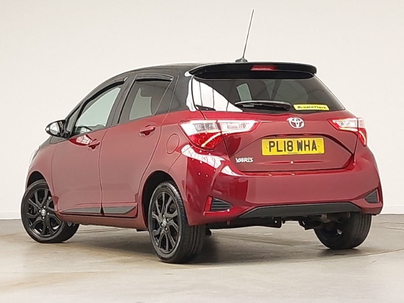 Toyota Yaris 1.5 Vvt-i Blue Bi-tone PL18WHA Red #2