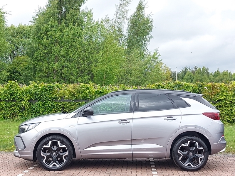 Vauxhall Grandland 1.5 Turbo D Ultimate YT23VWE Grey #4